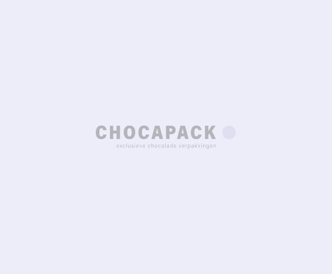 Chocoladeletterdozen GK7 bodem glanzend wit 177x122x33 mm