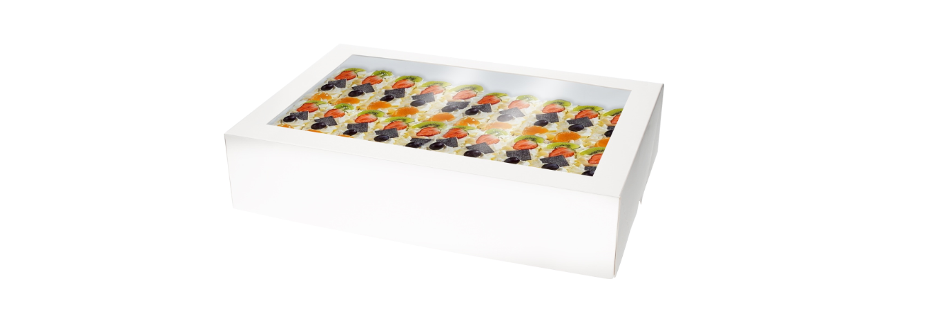 Nieuw! Feesttaart- en Cateringdozen