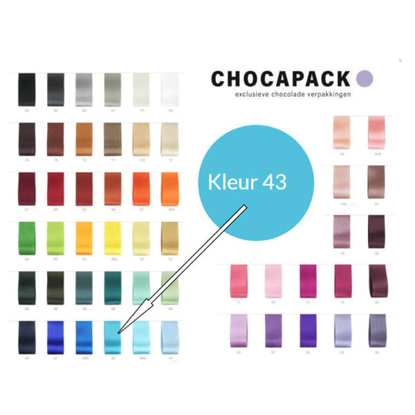 Lint Bel satin aqua 15 mm x 100 m