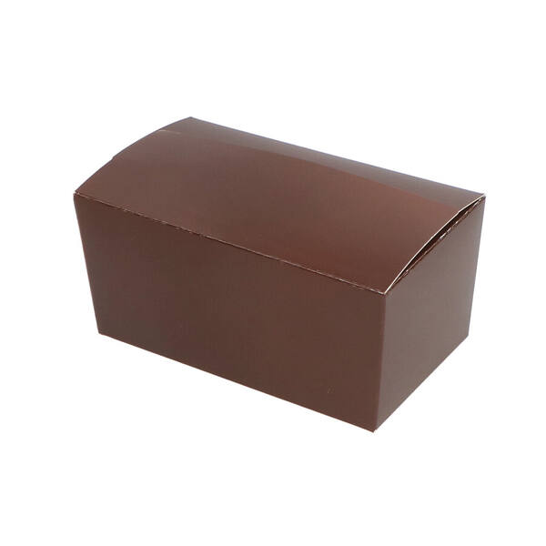 Ballotins chocoladebruin, binnenzijde goudfolie (diverse maten)