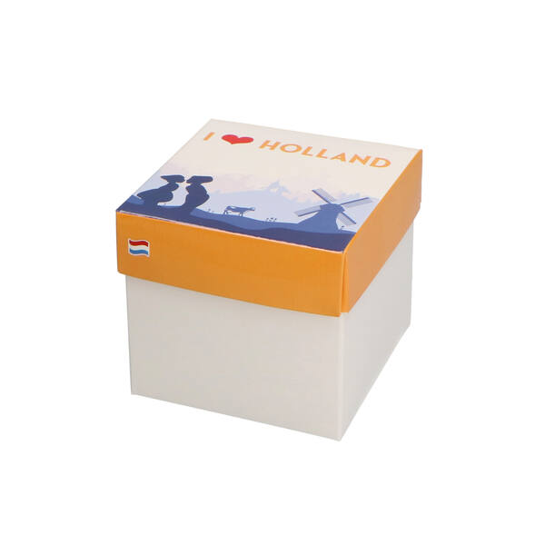 Deksel 'I love Holland ILH2' voor CBB250TTZD of CBB250WTB 80x80x20 mm