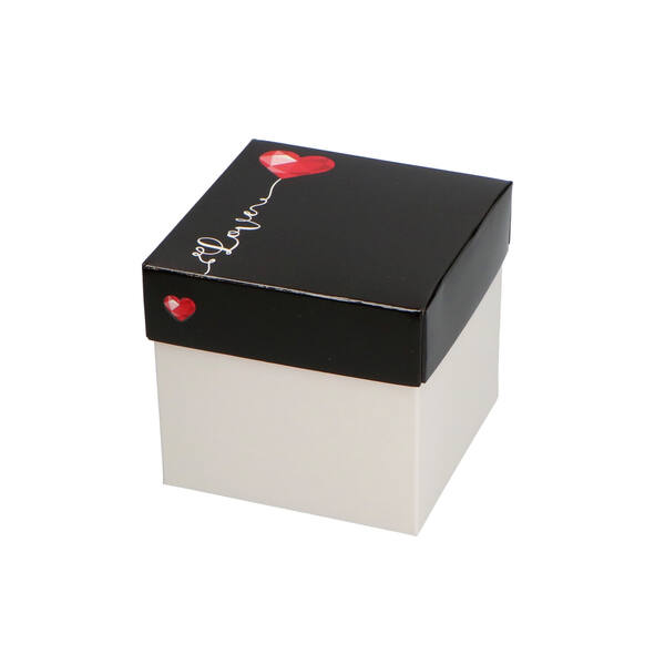 Deksel 'Liefde LOVE1' voor CBB250TTZD of CBB250WTB 80x80x20 mm