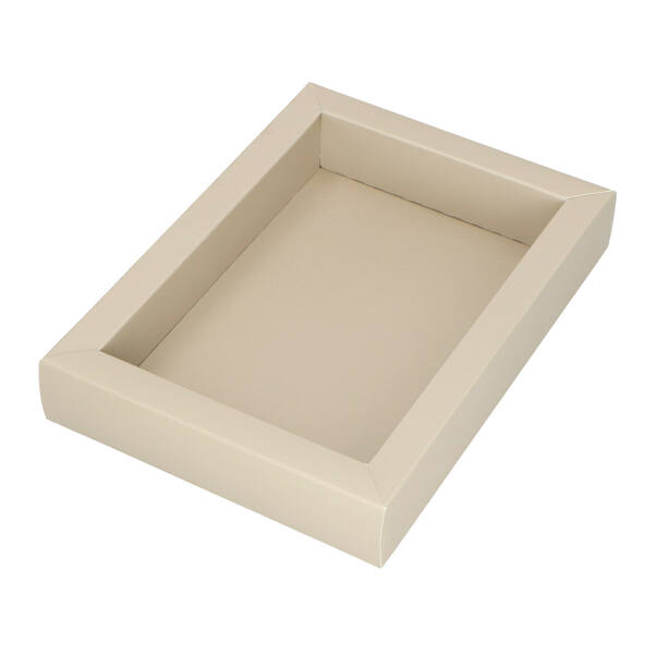 Chocoladeletterdozen GK7 bodem mat grijs 174x122x31 mm