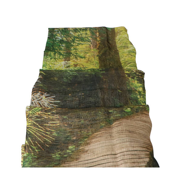 Decoratie doek Herst groen 68x250 cm/74760-680-348