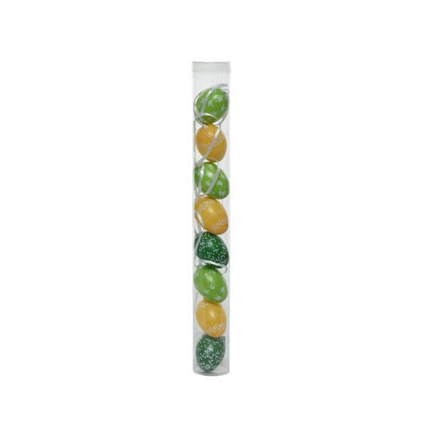 Ei plastic ø 35x50 mm assorti (808207) per 8 stuks