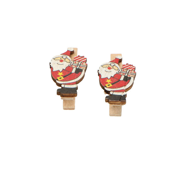 Santa Wasknijpers rood 22 mm x H45 mm (M043 08) per 9 stuks