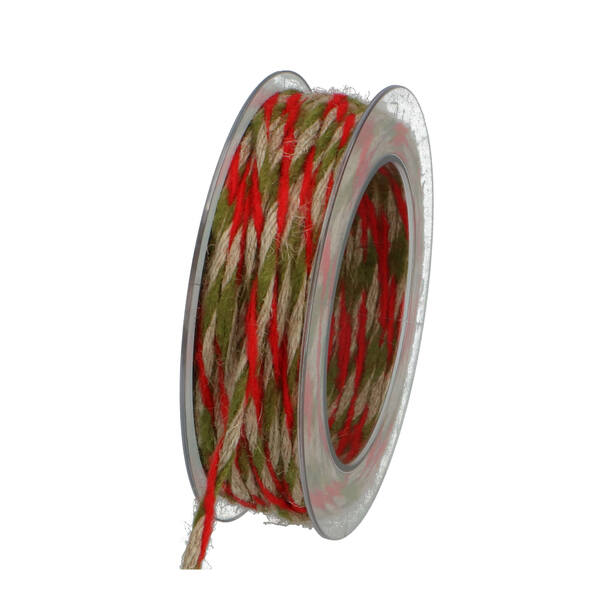 Touw rood wit groen 3 mm x15 m 5121 003 20 0015