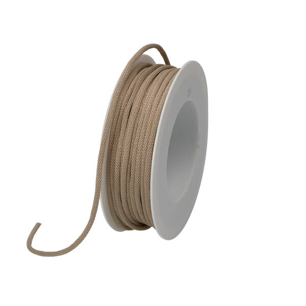 Koord met ijzerdraad naturel 1 mm x 15 m 9416-003-71-15