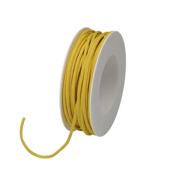 Koord met ijzerdraad geel 1 mm x 15 m 9416-003-911-15