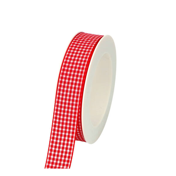 Lint vichy ruitje rood wit 2 5 mm x20 m 9648.02520.0020