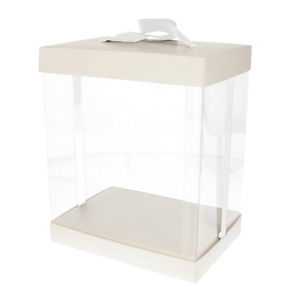 Presentatiebox 'Luxury' wit 150x90x170 mm