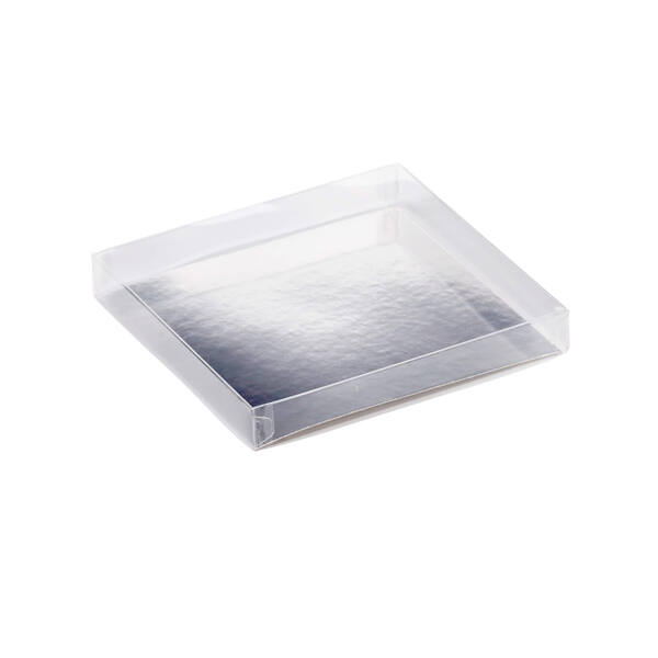 Blisters PET bodem met deksel transparant 200 mµ 160x160x22/22 mm