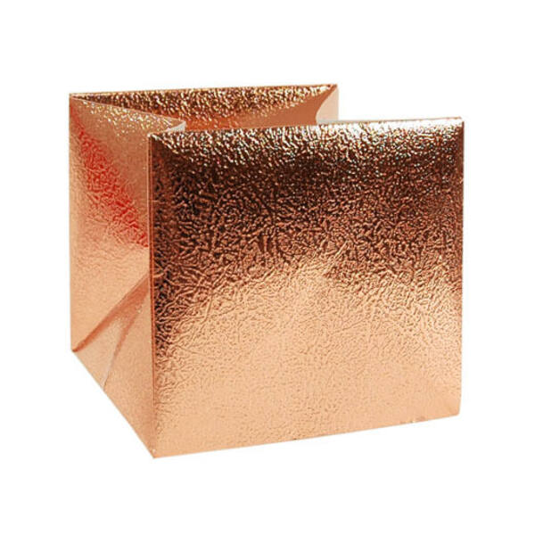 Vulzakje papier koper 80x85 mm per 12 stuks